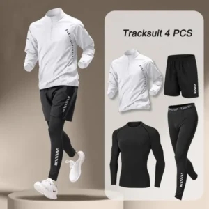 Men's Quick Dry Jacket Suit 1-4 piece