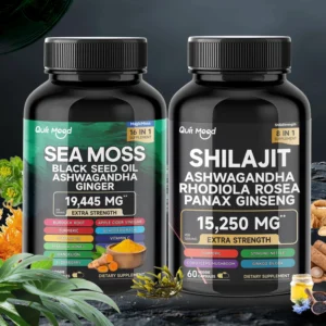 Bundle Sea Moss and Shilajit High Potency Vitality Combo