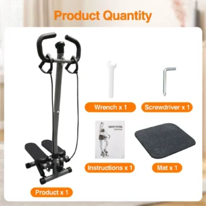Exercise Stepper Machine with LCD Monitor
