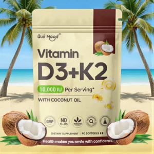Vitamin D3K2 vitamin supplement soft capsule