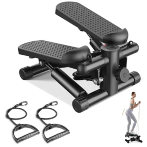 Mini Stair Stepper with Resistance Bands