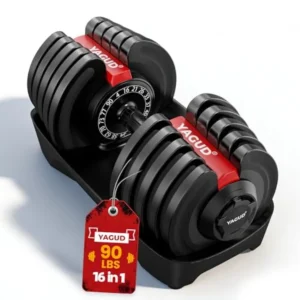 Adjustable Dumbbell Set 90 lbs Weights