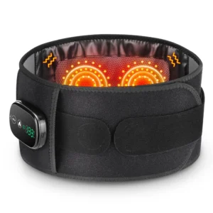 Heating Vibration Massager Red Light Massage Lumbar Belt