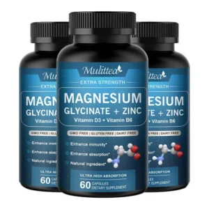 Glycine Magnesium capsule with Zinc Vitamin D3 B6
