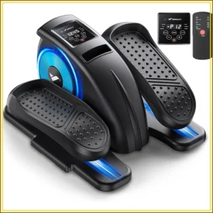 Under Desk Elliptical Machine, Fully Assembled, with Remote Control