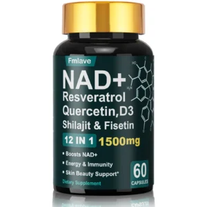 NAD+ Resveratrol, Shilajit & Fisetin, Quercetin